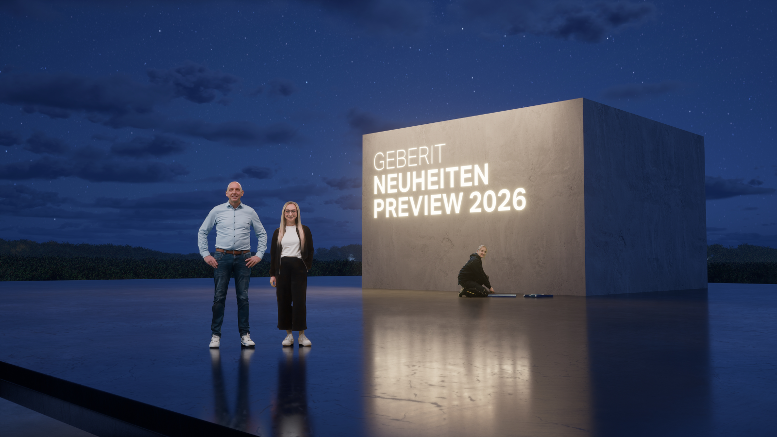 Geberit Neuheiten Preview 2026 mit den Geberit Experten