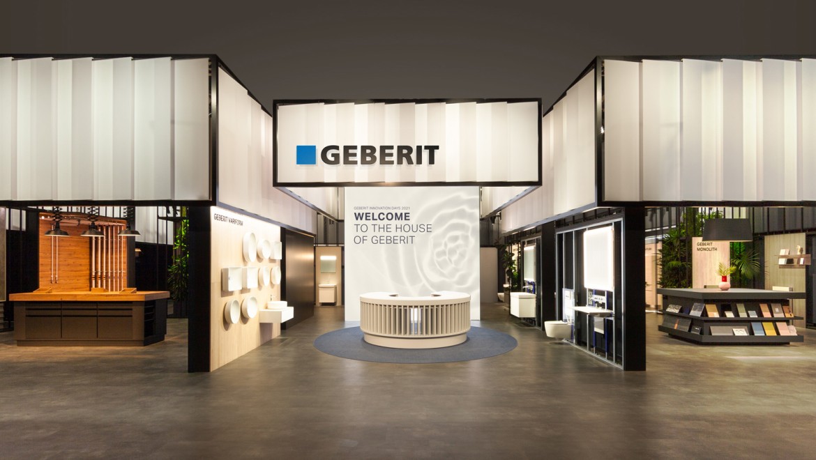 House of Geberit: Geberit Neuheiten erleben auf der SHK+E Essen und IFH/Intherm Nürnberg 2024