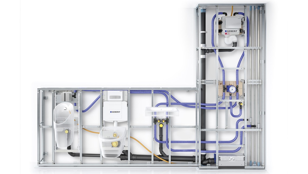 Geberit Installationssystem GIS feiert 30 Jahre Jubiläum