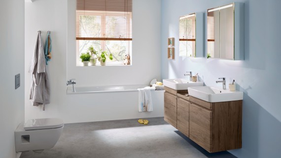 Geberit Renova Plan Badezimmer mit Badewanne Geberit Renova Plan Badezimmer mit Badewanne