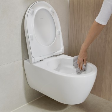 Spülrandloses Geberit iCon Wand-WC