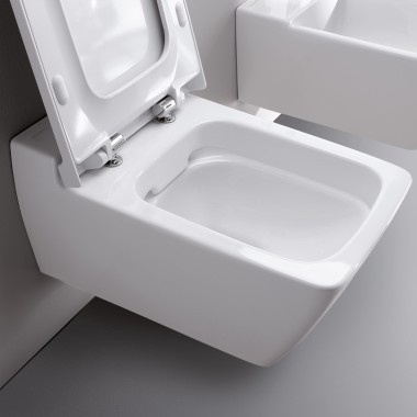 Geberit Xeno² WC mit geöffnetem Deckel