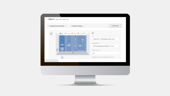 Geberit GIS- / Duofix-Rechner Geberit GIS- / Duofix-Rechner