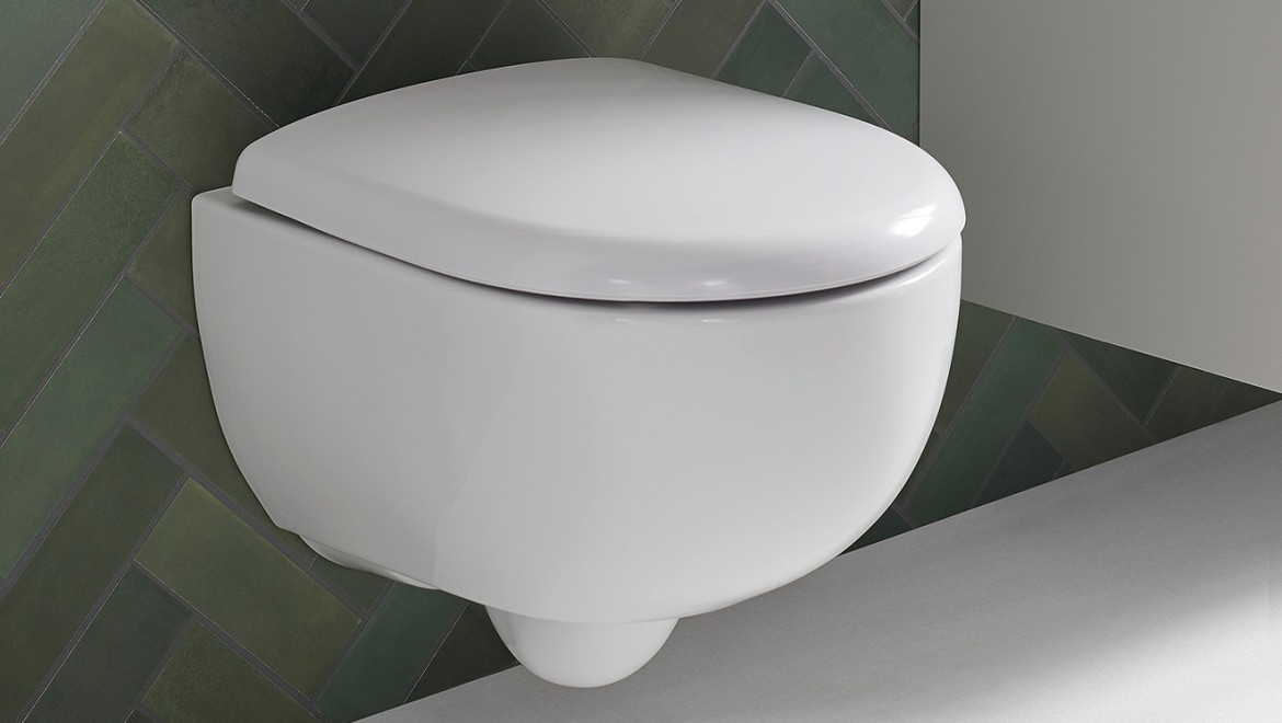 Wandhängendes Geberit Renova Compact WC