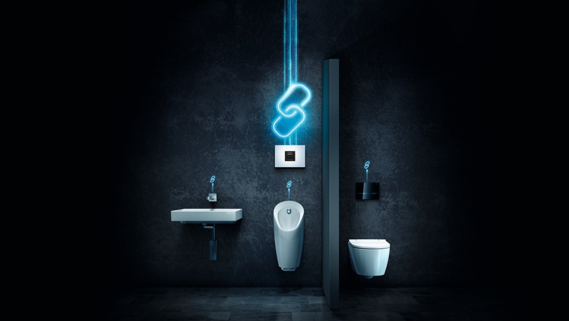 Geberit Connect zum Vernetzen von Sanitärapparaten Geberit Connect zum Vernetzen von Sanitärapparaten