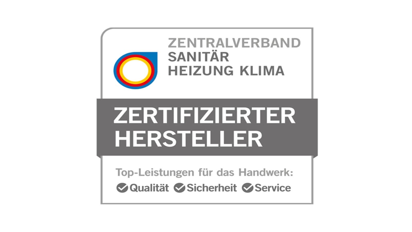 ZVSHK-Qualitätszeichen ZVSHK-Qualitätszeichen