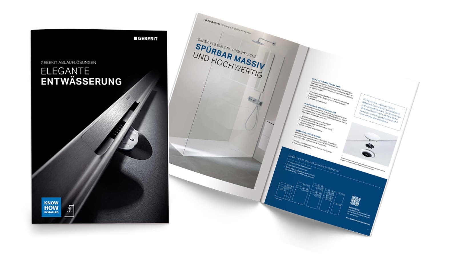 Produktlinienbroschüre Geberit Dusch- und Ablauflösungen Produktlinienbroschüre Geberit Dusch- und Ablauflösungen