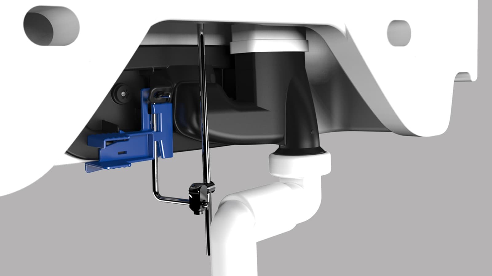 Geberit Clou Siphon – im Handumdrehen montiert Geberit Clou Siphon – im Handumdrehen montiert