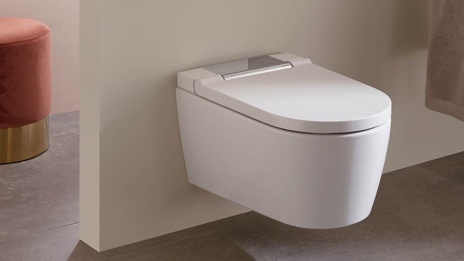 Geberit AquaClean Sela in zeitlos-schlichtem Design Geberit AquaClean Sela in zeitlos-schlichtem Design