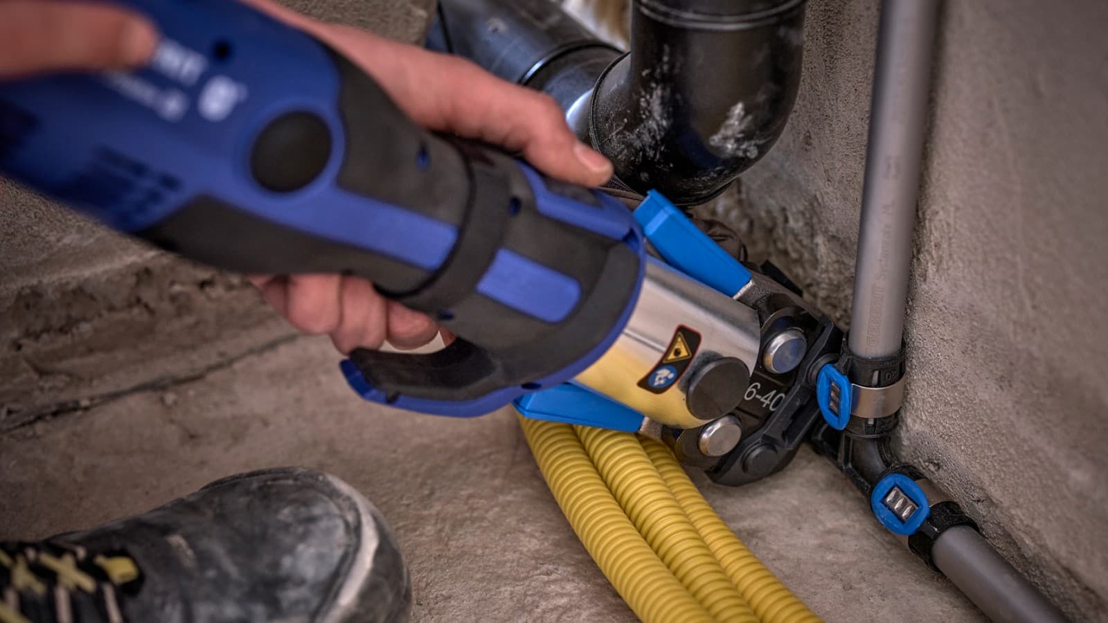 Installation Geberit FlowFit Installation Geberit FlowFit