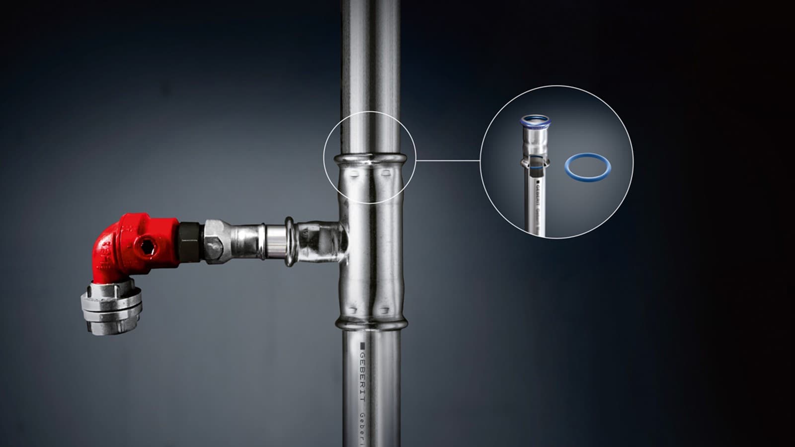 Geberit Mapress Edelstahl erfüllt aktuelle Anforderungen an Löschwasserleitungen „trocken“ und „nass/trocken“ nach DIN 14462. Geberit Mapress Edelstahl erfüllt aktuelle Anforderungen an Löschwasserleitungen „trocken“ und „nass/trocken“ nach DIN 14462.