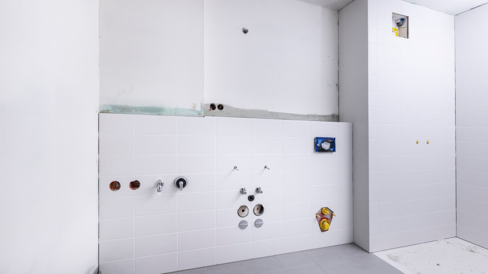 Geberit GIS Tragsystem lässt sich nach der Montage sofort beplanken Geberit GIS Tragsystem lässt sich nach der Montage sofort beplanken