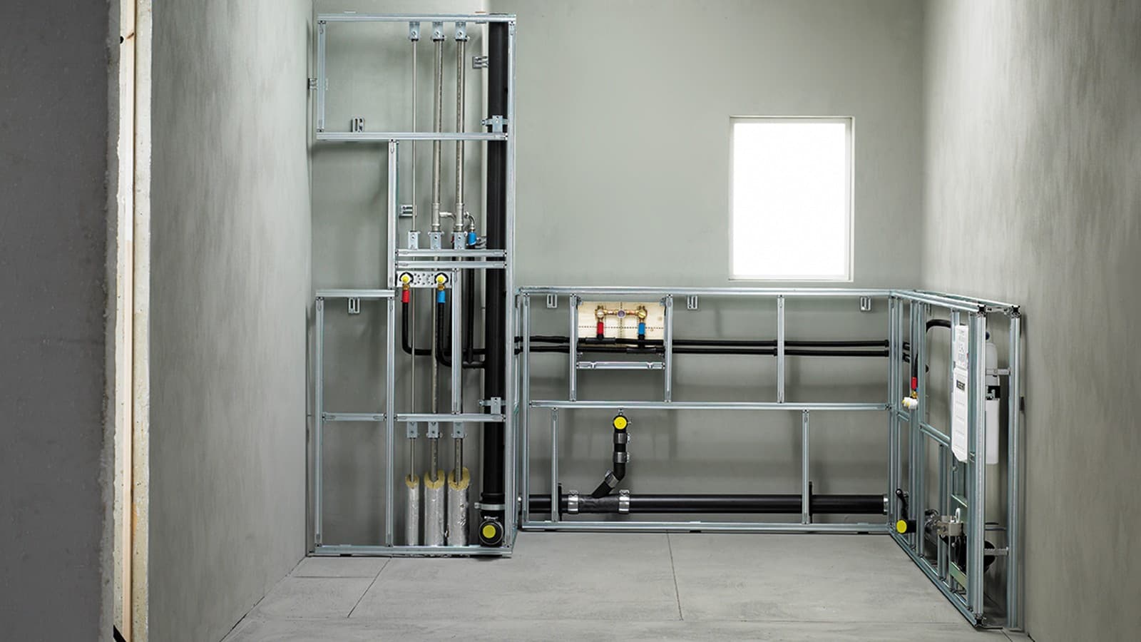 Geberit Rohrleitungssysteme zur Ver- und Entsorgung in der Anwendung Geberit Rohrleitungssysteme zur Ver- und Entsorgung in der Anwendung