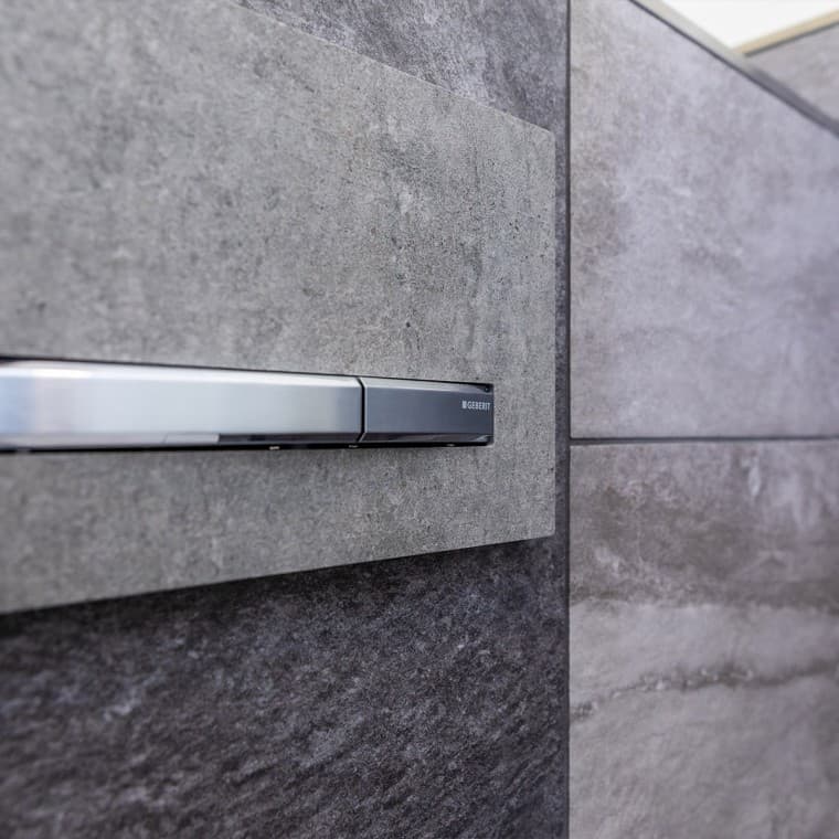 Sigma50 Betätigungsplatte in Schiefer Sigma50 Betätigungsplatte in Schiefer