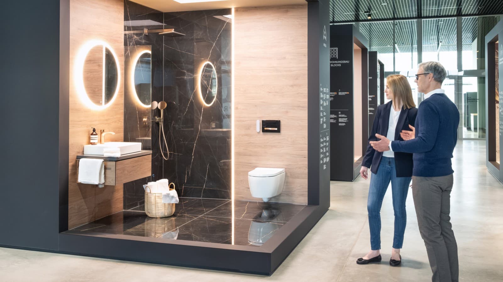 Geberit Ausstellung im Campus Pfullendorf Geberit Ausstellung im Campus Pfullendorf