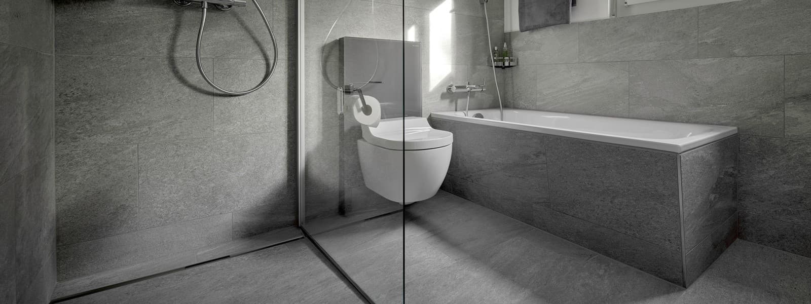 Nachher: Das Bad nach der Renovierung Nachher: Das Bad nach der Renovierung