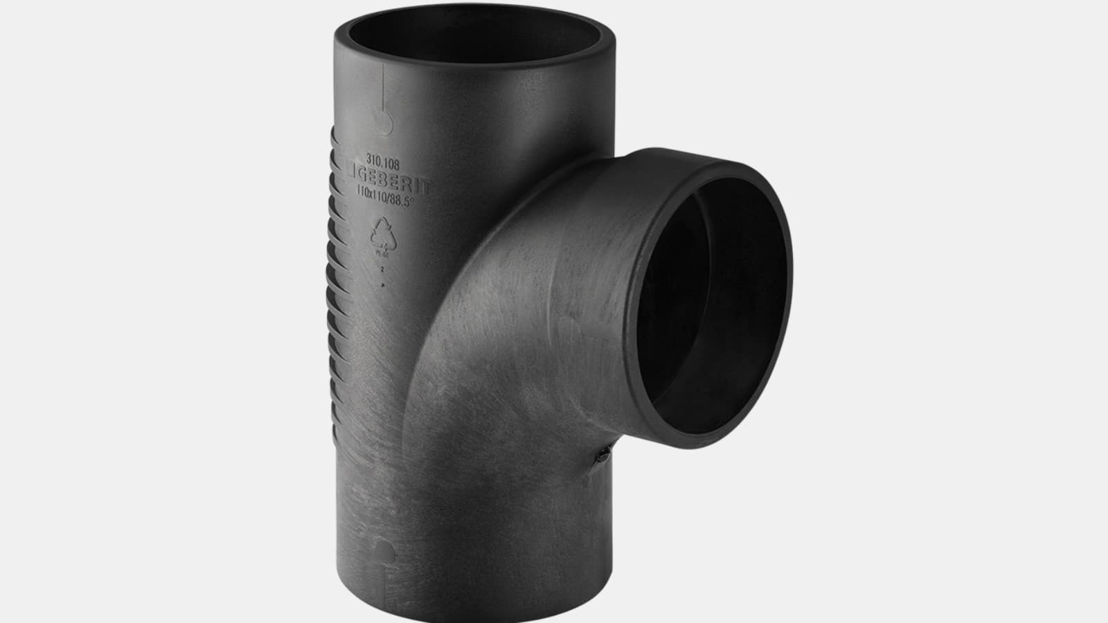 Geberit Silent-db20 Bogenabzweig 88,5° Geberit Silent-db20 Bogenabzweig 88,5°