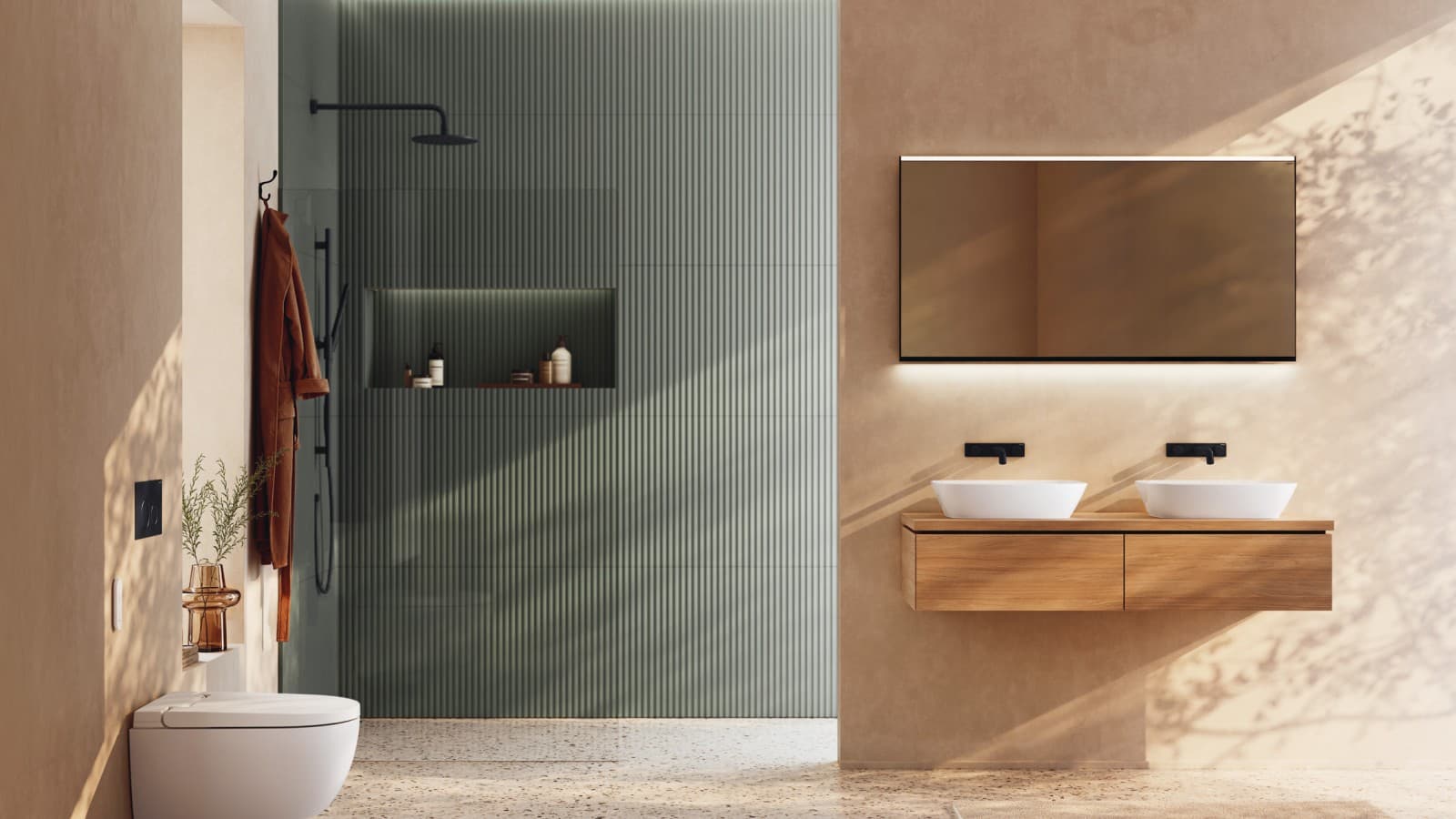 Schönes Badezimmer von Geberit Schönes Badezimmer von Geberit