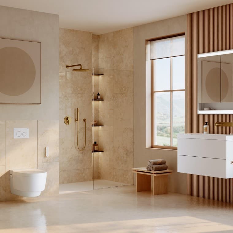 Schönes Badezimmer zum Wohlfühlen Schönes Badezimmer zum Wohlfühlen