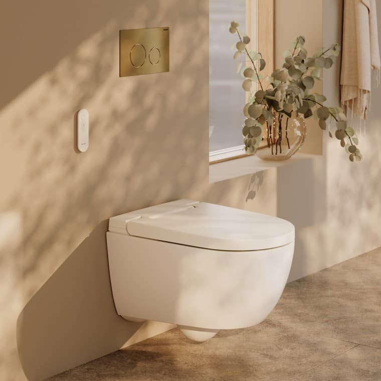 Geberit Badezimmer mit cleveren Funktionen Geberit Badezimmer mit cleveren Funktionen