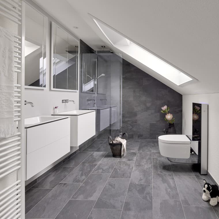 Dachstock nach der Renovierung Dachstock nach der Renovierung